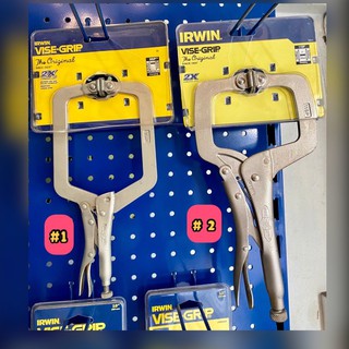 IRWIN VISE-GRIP ของแท้! คีมล็อคตัวซี รุ่น 11Rขนาด 11 นิ้ว (275mm.)