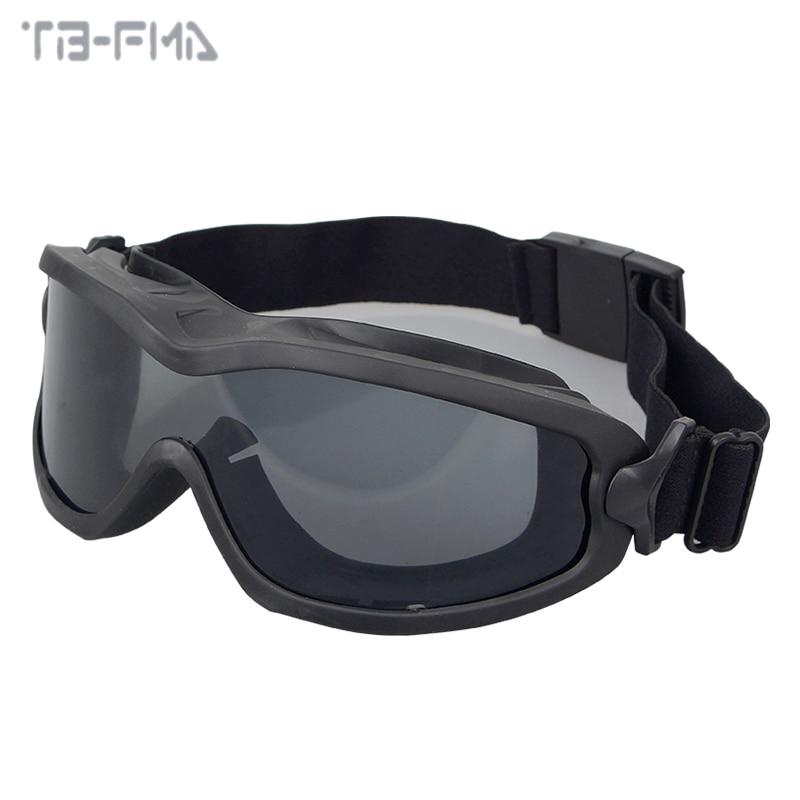 FMA JT Spectra Series Goggle With Single/Double Layer Anti-fog Dust Glasses Sports  Cycling Equipments 1314 อุปกรณ์เกียร์ยุทธวิธีแคมป์ปิ้งและเดินป่า