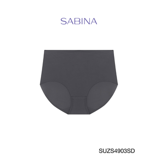 Sabina ซาบีน่า กางเกงชั้นใน (Half) (Jumbo) รุ่น Panty Zone รหัส SUZS4903SD สีเทาเข้ม