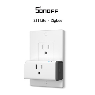 Sonoff S31 Lite Zb Smart Plug US Type Zigbee Version APP Control Smart Devices Voice Control Hands-free Works with Amazon Alexa