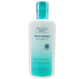 Pharmapure Moisturising Body Wash pH5 Gentle Cleansing 200ml (1 ขวด)