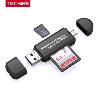 มัลติฟังก์ชั่ OTG Micro SD Card Reader Writer อะแดปเตอร์ USB Micro