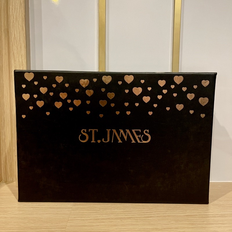 กล่องกระเป๋าสตางค์ ST.JAMES ของแท้💯 ของขวัญ กล่องกระดาษ ใส่ของ