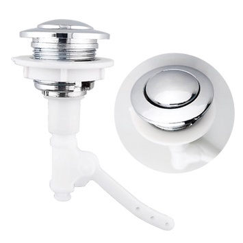 อะไหล่ปุ่มกดชักโครก แบบกดบน 1 ปุ่ม + ก้านยก Amazon C-1201