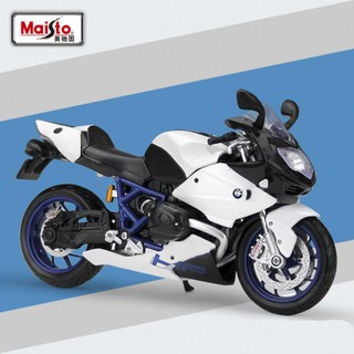 โมเดลรถมอเตอร์ไซค์ Maisto BMW S 1000 RR DieCast Model ทำจากเหล็ก สัดส่วน 1:12 NO.31191