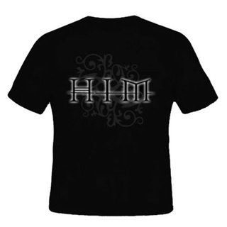 เสื้อยืด พิมพ์ลายวงร็อควงร็อค Him Heartagram