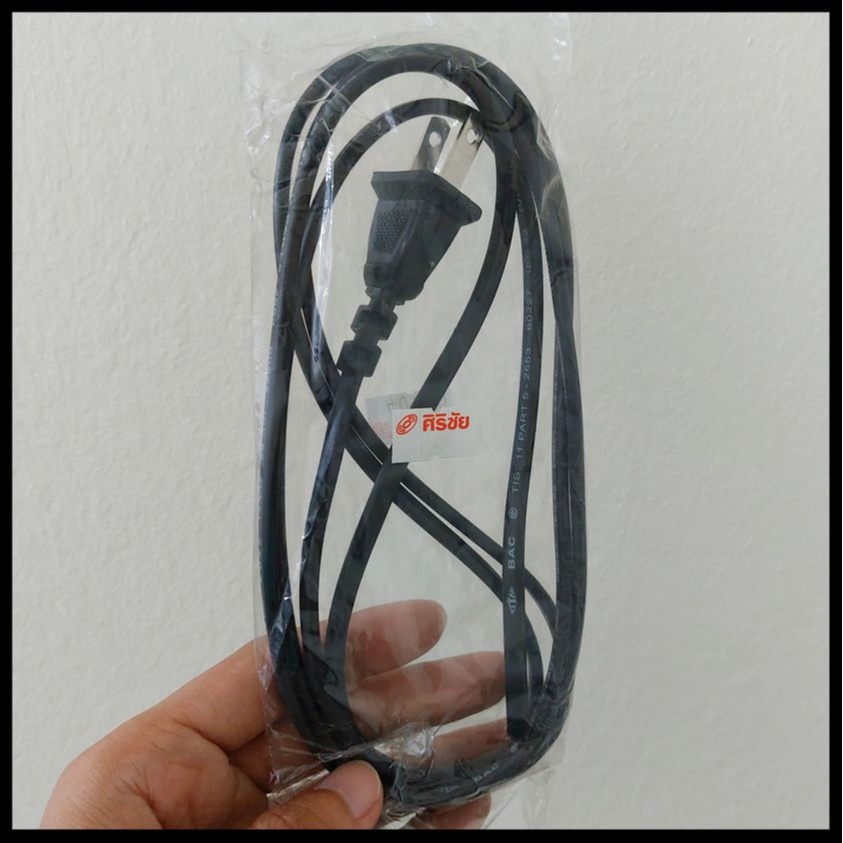 สายไฟ AC 2 แบน (VKF) 2x0.5 SQ.MM ความยาว 1.8 ม.