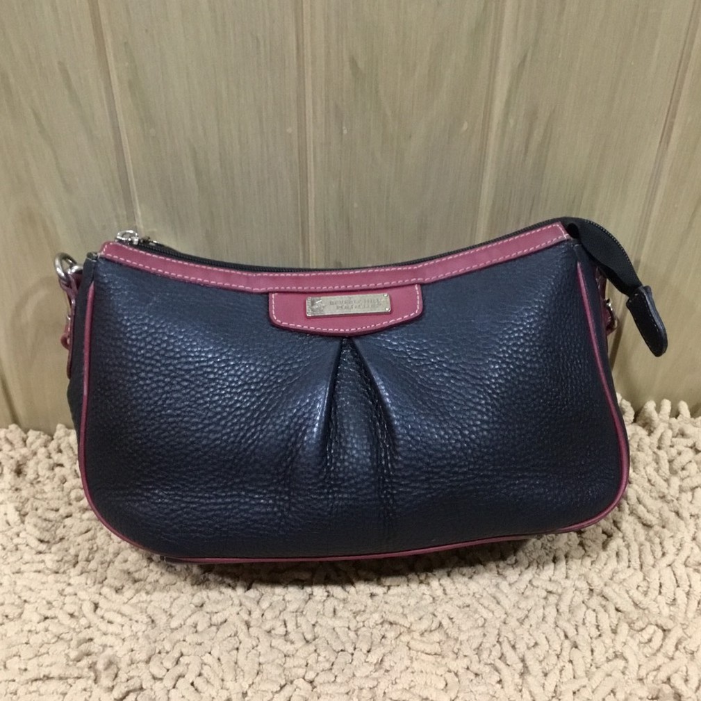 กระเป๋าสะพายหนังแท้💯 แบรนด์ Polo club bevery hill