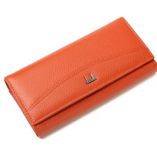 Leather inc กระเป๋าสตางค์หนังแท้ใบยาวมีช่องใส่เหรียญ ขนาด18.5x9x3cm รุ่น B005-17-3 (พร้อมกล่อง)