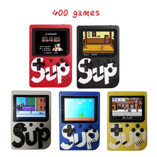 400in1 Game SUP Game boy เกมบอย เรโทร Portable Handheld Video Gameboy ย้อนยุค Game Console Support Double Play