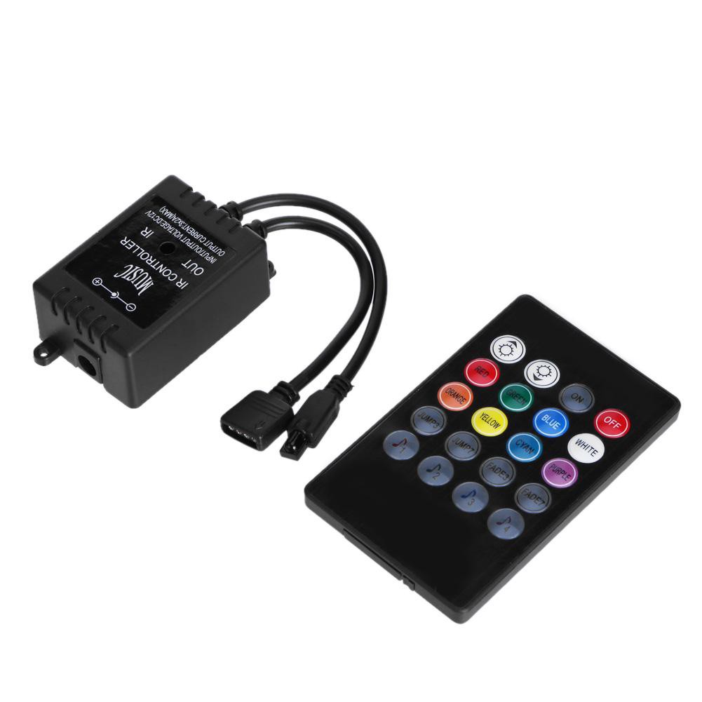 [HIGHPLES] 20 Keys Music IR Controller Sound Sensor Remote Control for