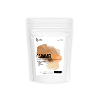 กาแฟคั่วพิเศษชนิดเมล็ด Agape Sample Roast Caramel ขนาด 50 กรัม