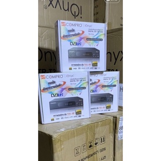 กล่องรับสัญญาณทีวีดิจิตอลCompro iOnyx TR-T2A ใช้กับเสากลางปลา