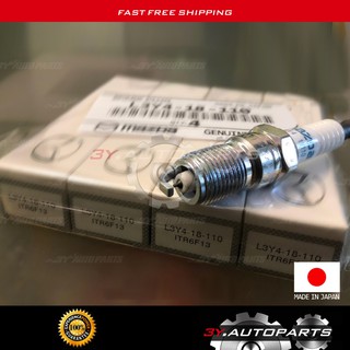 ปลั๊กจุดระเบิด L3Y4-18-110 Ngk Iridium ITR6F-13  (1ชุด4หัว)  Ford Focus