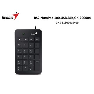 RS2,NumPad 100,USB,BLK,GK-200004 รุ่น GNS-31300015400