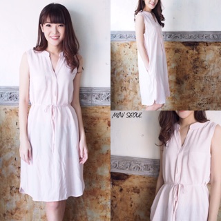 Korea sleeveless dress