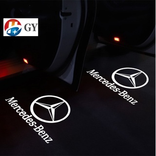 [พร้อมส่ง] ไฟต้อนรับ Led ความละเอียดสูง สําหรับ Benz C X247 GLC C-Class C200 gla200 c253 x253 C118 W176 glb200 A180