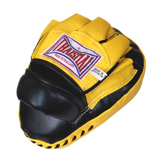 THAISMAI HP134 เป้าล่อชกมวย โค้ง หนังเทียม สีเหลือง - Yellow PU Focus Mitt Curved