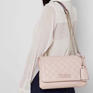 งานOutlet Guess Elliana Convertible Flap Over Crossbody