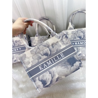 Peony Bags  เทา (size mini)