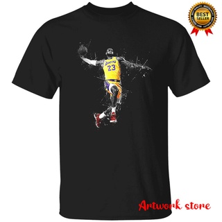 เสื้อยืด พิมพ์ลายมังงะ Lebron James Los Angeles Lakers คุณภาพสูง 368Size S-5XL