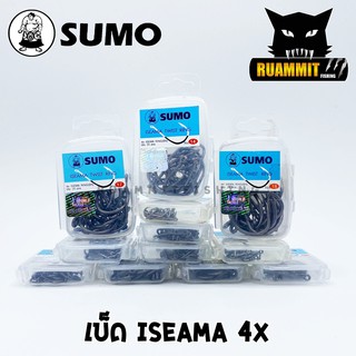 เบ็ดกล่อง SUMO อิเซม่า ISEAMA 4X TWIST RING ตูดห่วง