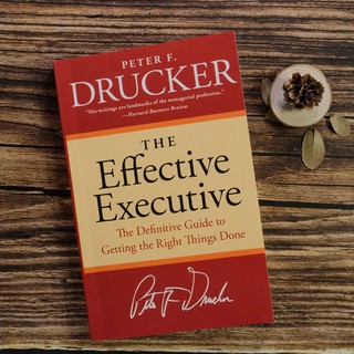【หนังสือภาษาอังกฤษ】English version The Effective Executive English Paperback Brandnew