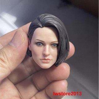 ฟิกเกอร์ Jill Valentine Resident Evil Head Sculpt ขนาด 1:6 สําหรับฟิกเกอร์ผู้หญิง 12 นิ้ว