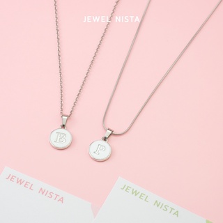 alphabet necklace สร้อยคอตัวอักษร [silver]