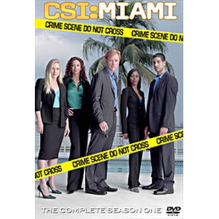 CSI Miami Season 1 และ 2 ไขคดีปริศนาไมอามี่ ปี 1 และ 2 [พากย์ไทย/อังกฤษ] DVD ซีซั่นละ 7 แผ่น