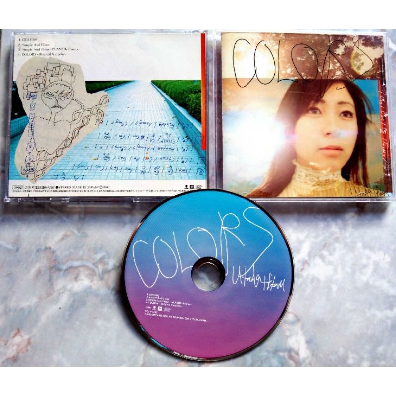 💿 CD UTADA HIKARU : COLORS , 💿 CD UTADA HIKARU : COLORS + OBI