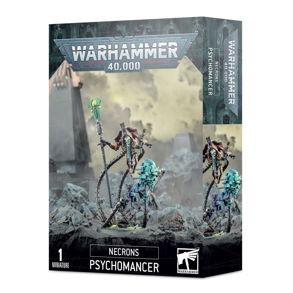 [GW พร้อมส่ง] WARHAMMER 40K: NECRONS: CHRONOMANCER โมเดลเกมสนามจำลอง