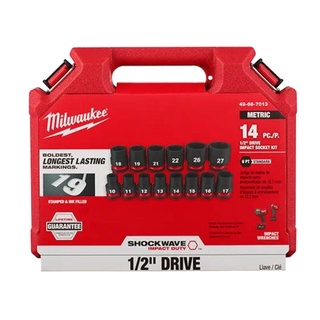 Milwaukee 49-66-7013  ลูกบล็อกกระแทก ขนาด 1/2"