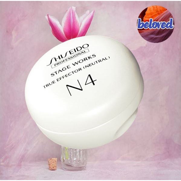 Shiseido Stage Works True Effector (Nautral) N4 ขนาด 90 g แว็กซ์จัดแต่งทรงผม อยู่ทรงระดับ 4