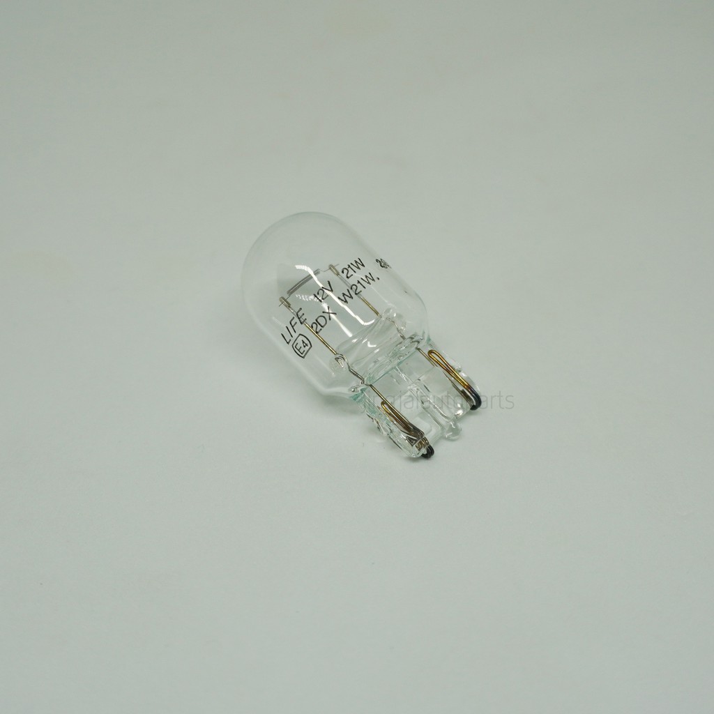 LIFE หลอดไฟรถยนต์  ขั้วหลอดแบบเสียบ T20 1ไส้  12V 21W หลอดไฟเลี้ยว หลอดไฟถอย