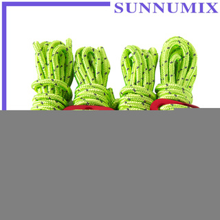 [Sunnimix] สายเชือกไนล่อนสะท้อนแสง 6.65 ฟุต 4 ชิ้นสําหรับกลางแจ้ง