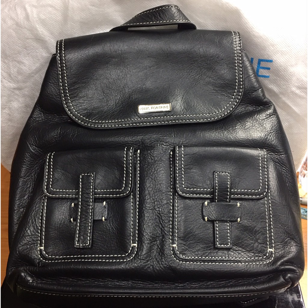 กระเป๋าเป้สีดำLOUIS FONTAINE ของแท้ สวยเท่ห์ ในสไตล์คนรุ่นใหม่