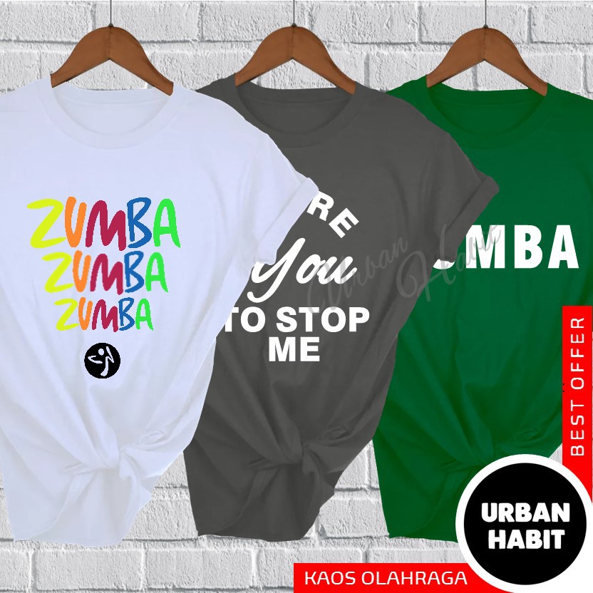 HIJAU เสื้อยืดสีขาว ZUMBA - เสื้อยืด GREY ZUMBA - เสื้อยืดสีเขียว ZUMBA - เสื้อยืด GYMNASTICS - เสื้