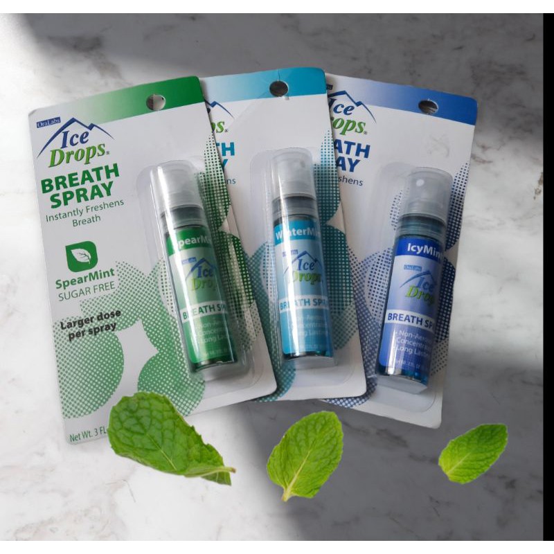 Oralabs Ice Drops Instant Fresh Breath Icy Mint Whole Box, 41 OFF