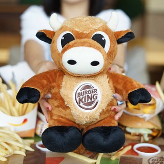 💟ของพรีเมี่ยม Burger King💟 ตุ๊กตาวัว น้องวอปเปอร์จาก Burger King รุ่น Limited edition