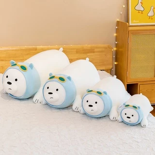BHQ ตุ๊กตา หมีขาวน่ารัก ของขวัญวันเกิด นุ่มนิ่ม