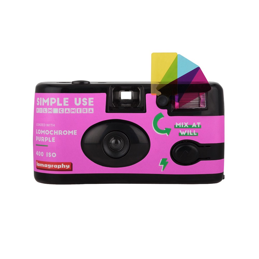 [พร้อมส่ง] กล้องฟิล์ม Simple Use รุ่นฟิล์มสีม่วง LomoChrome Purple - ประกันศูนย์โลโม่ทั่วโลก