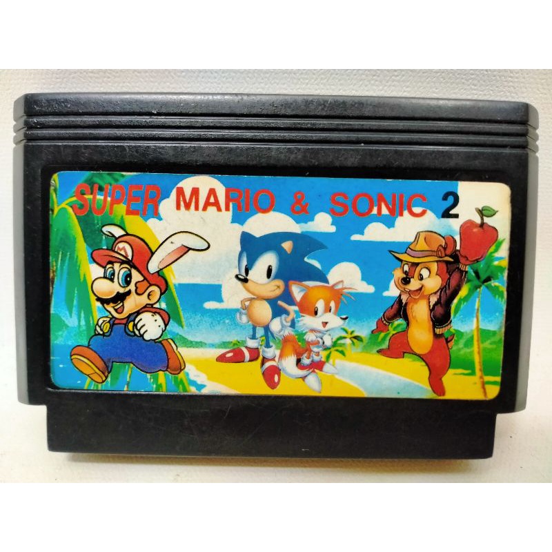 ตลับเกม FC Sonic Mario Chip Dale ตลุย โลก Chip Dale 2 แนวรวมตัวสลับ ตัวละครได้ ว่าจะเอา ตัวละครตัวให