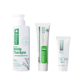 Smooth E Whitening Body Set - จุดด่างดำ สีผิวไม่สม่ำเสมอ(โลชั่นบำรุงผิว,ครีมบำรุง,มอยเจอร์ไรเซอร์)