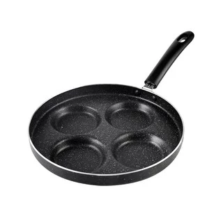 กระทะทอดไข่ กระทะหลุมทอดไข่4หลุม ทำอาหารเช้า Non-Stick ทำอาหารได้หลากหลาย ---สินค้ามีพร้อมส่ง—