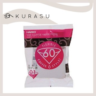 [KURASU] - Hario V60 White Paper Filter 100 sheets