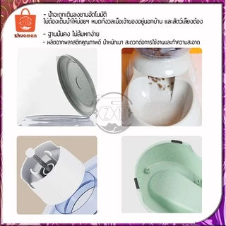 เครื่องให้น้ำให้อาหารสุนัขอัตโนมัติขนาดใหญ่ 3.8ลิตร ที่ให้อาหารขนาดใหญ่ ที่ให้อาหารแมวขนาดใหญ่ เครื่องให้อาหาร ที่ให้น้ำ