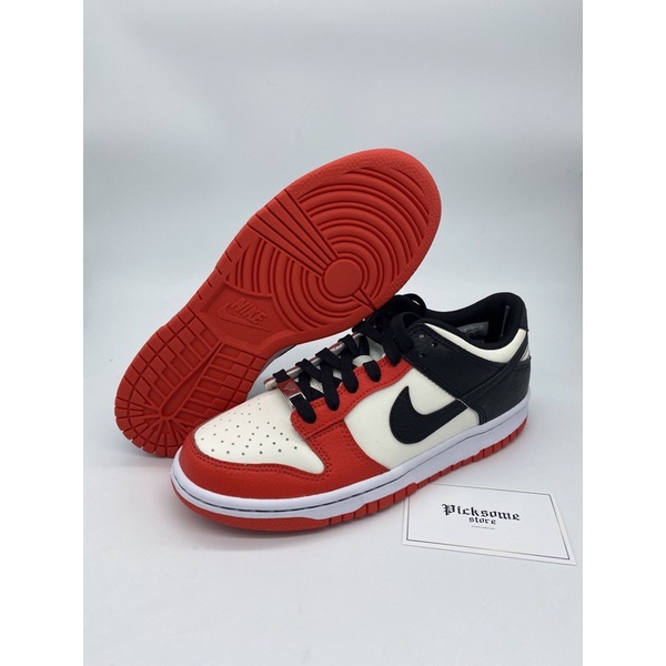 (พร้อมส่ง) ของแท้100% รองเท้า Nike Dunk Low EMB75th Chicago️ #4