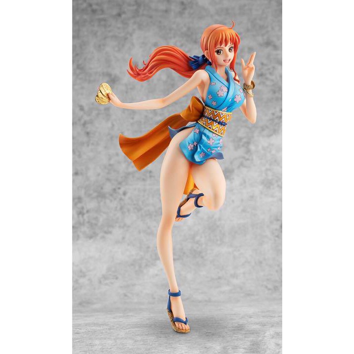 P.O.P Warriors Alliance - Nami (Kunoichi O-Nami) มือ1 ของแท้ JP แมวทอง โมเดลวันพีซ One Piece นามิ PO