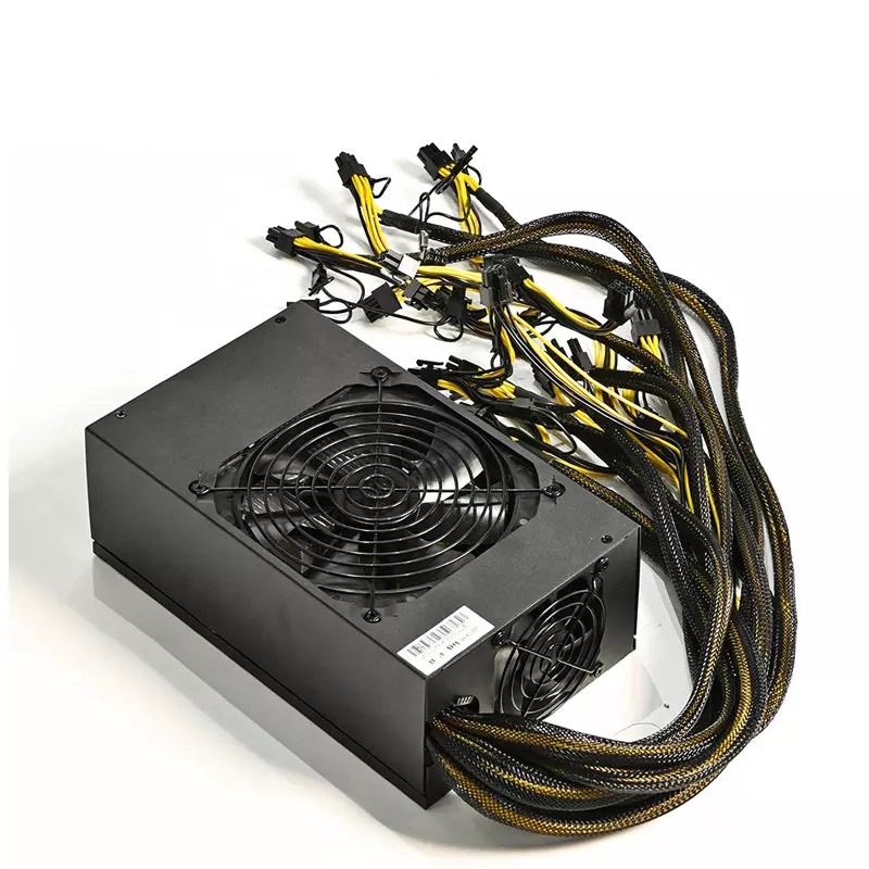 Power Supply 2800W (พาวเวอร์ซัพพลาย 2800W) PSU 90plus GOLD Lian Li LLAT2800W 6 pin GPU Mininig suppo